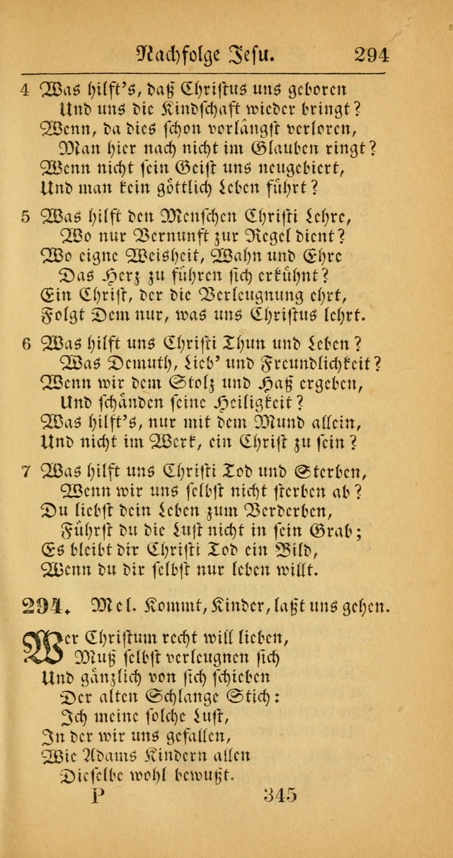 Evangelisches Gesangbuch: oder eine sammlung geistreicher lieder zum gebrauch der Evangelischen Gemeinscaft und aller heilsuchenden seelen  (4th und verb. Aufl.) page 347