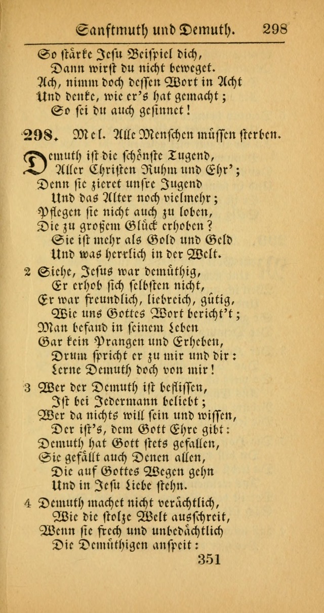 Evangelisches Gesangbuch: oder eine sammlung geistreicher lieder zum gebrauch der Evangelischen Gemeinscaft und aller heilsuchenden seelen  (4th und verb. Aufl.) page 353