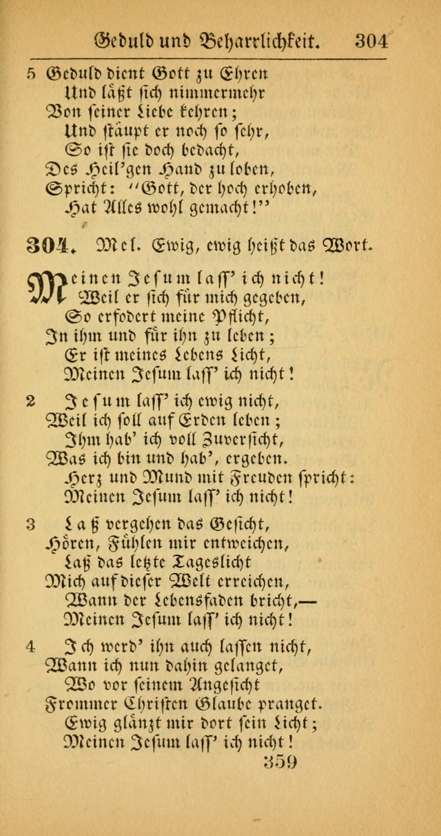 Evangelisches Gesangbuch: oder eine sammlung geistreicher lieder zum gebrauch der Evangelischen Gemeinscaft und aller heilsuchenden seelen  (4th und verb. Aufl.) page 361