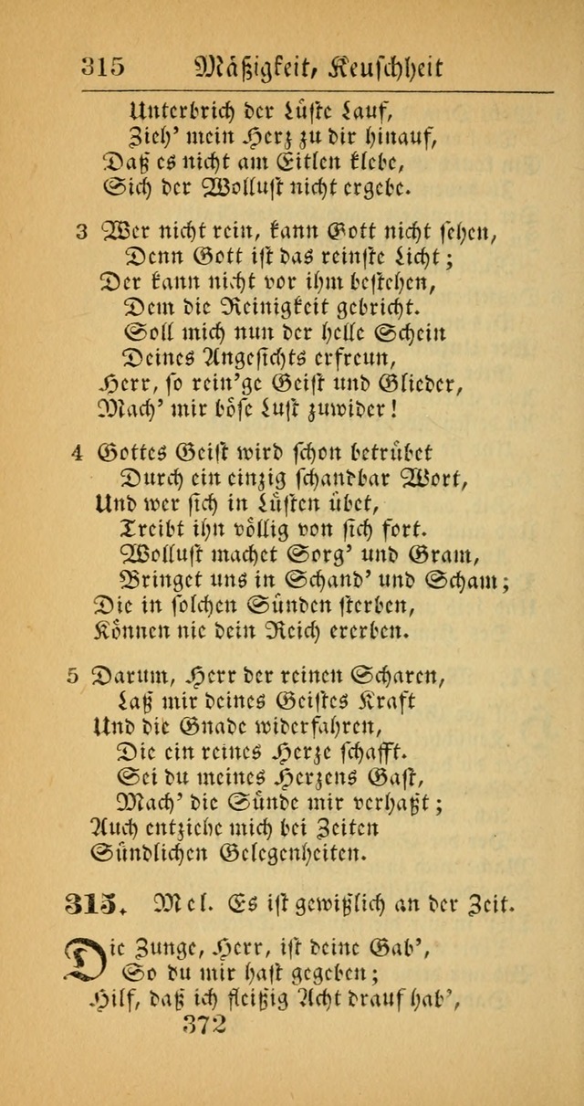 Evangelisches Gesangbuch: oder eine sammlung geistreicher lieder zum gebrauch der Evangelischen Gemeinscaft und aller heilsuchenden seelen  (4th und verb. Aufl.) page 374