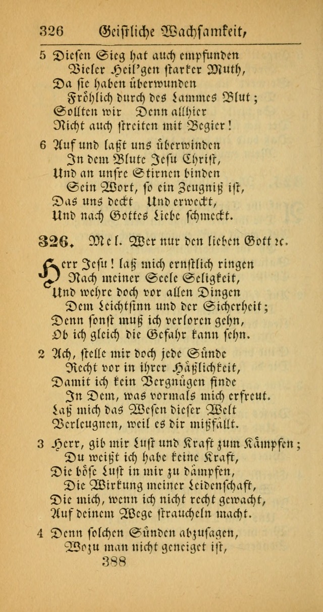 Evangelisches Gesangbuch: oder eine sammlung geistreicher lieder zum gebrauch der Evangelischen Gemeinscaft und aller heilsuchenden seelen  (4th und verb. Aufl.) page 390