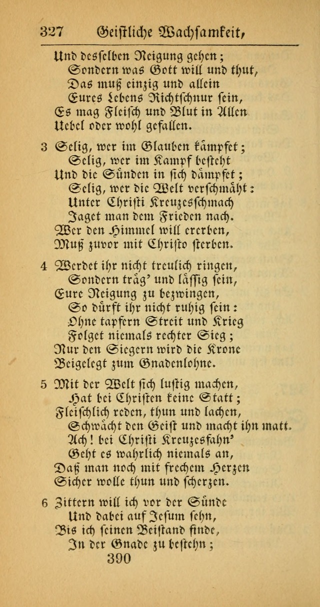 Evangelisches Gesangbuch: oder eine sammlung geistreicher lieder zum gebrauch der Evangelischen Gemeinscaft und aller heilsuchenden seelen  (4th und verb. Aufl.) page 392