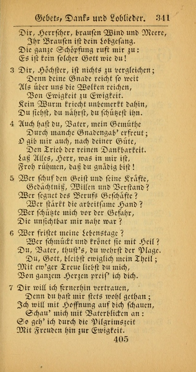 Evangelisches Gesangbuch: oder eine sammlung geistreicher lieder zum gebrauch der Evangelischen Gemeinscaft und aller heilsuchenden seelen  (4th und verb. Aufl.) page 407