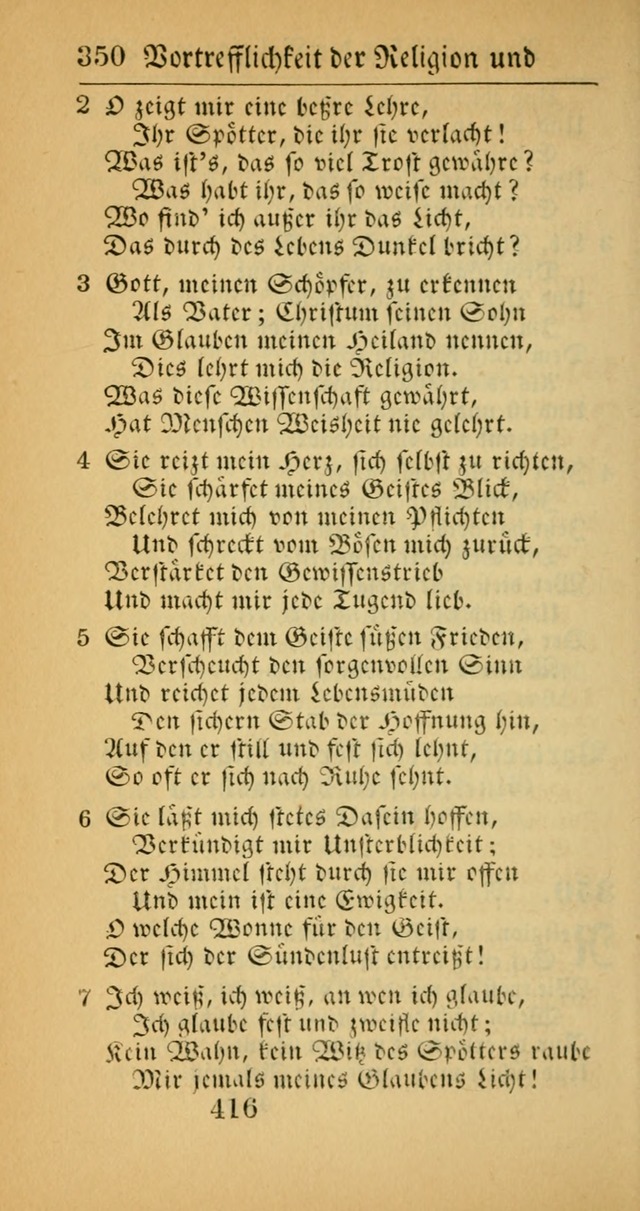 Evangelisches Gesangbuch: oder eine sammlung geistreicher lieder zum gebrauch der Evangelischen Gemeinscaft und aller heilsuchenden seelen  (4th und verb. Aufl.) page 418