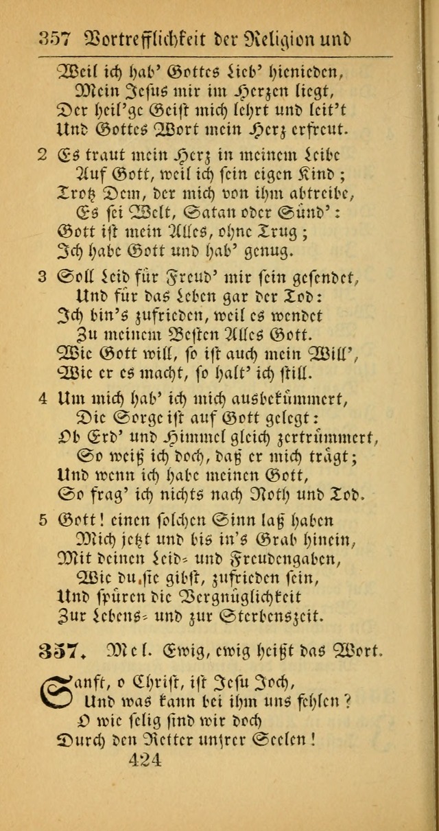 Evangelisches Gesangbuch: oder eine sammlung geistreicher lieder zum gebrauch der Evangelischen Gemeinscaft und aller heilsuchenden seelen  (4th und verb. Aufl.) page 426