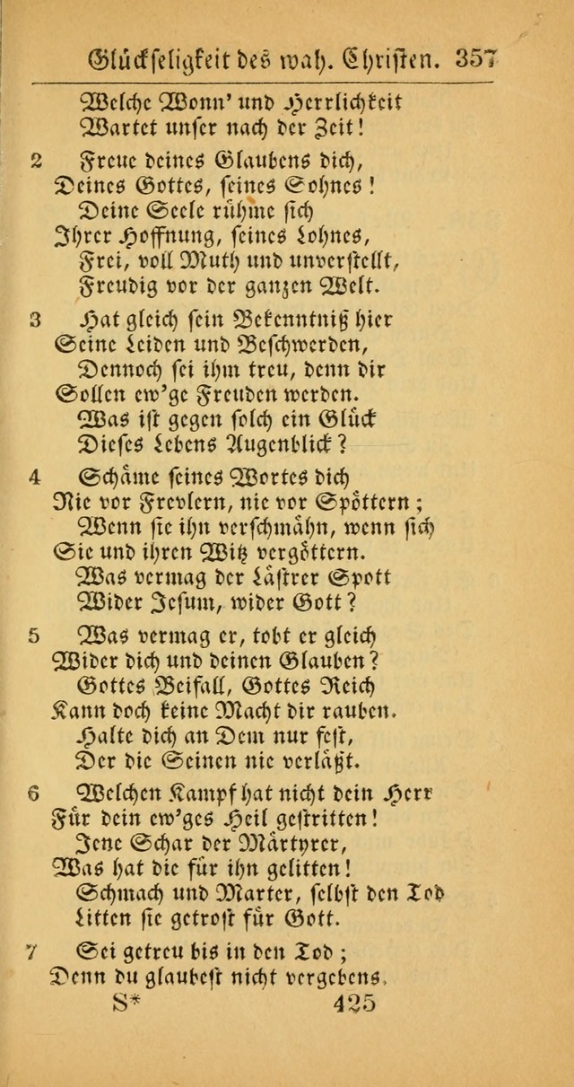 Evangelisches Gesangbuch: oder eine sammlung geistreicher lieder zum gebrauch der Evangelischen Gemeinscaft und aller heilsuchenden seelen  (4th und verb. Aufl.) page 427