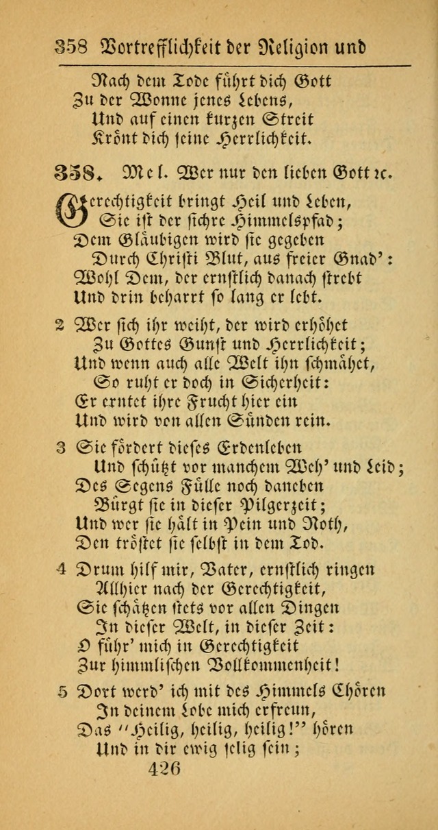 Evangelisches Gesangbuch: oder eine sammlung geistreicher lieder zum gebrauch der Evangelischen Gemeinscaft und aller heilsuchenden seelen  (4th und verb. Aufl.) page 428