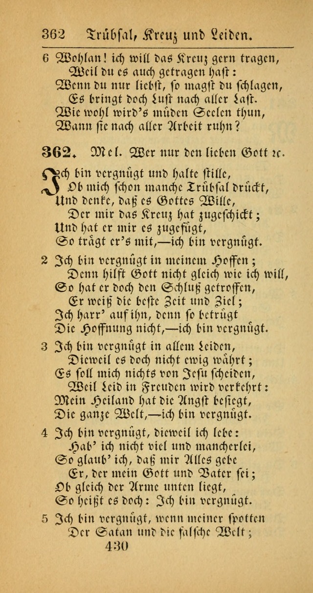 Evangelisches Gesangbuch: oder eine sammlung geistreicher lieder zum gebrauch der Evangelischen Gemeinscaft und aller heilsuchenden seelen  (4th und verb. Aufl.) page 432