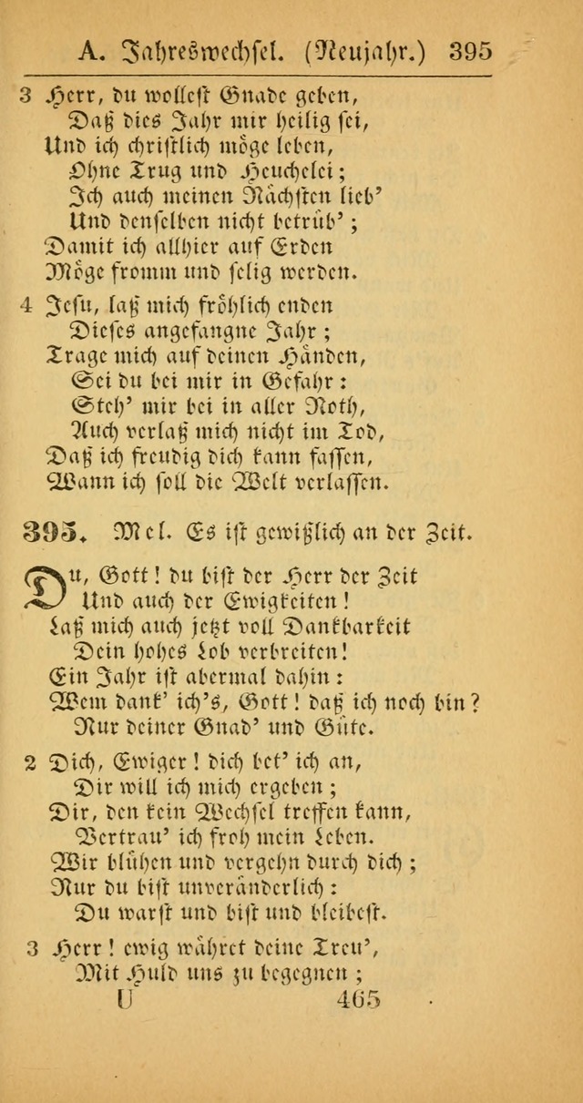 Evangelisches Gesangbuch: oder eine sammlung geistreicher lieder zum gebrauch der Evangelischen Gemeinscaft und aller heilsuchenden seelen  (4th und verb. Aufl.) page 467