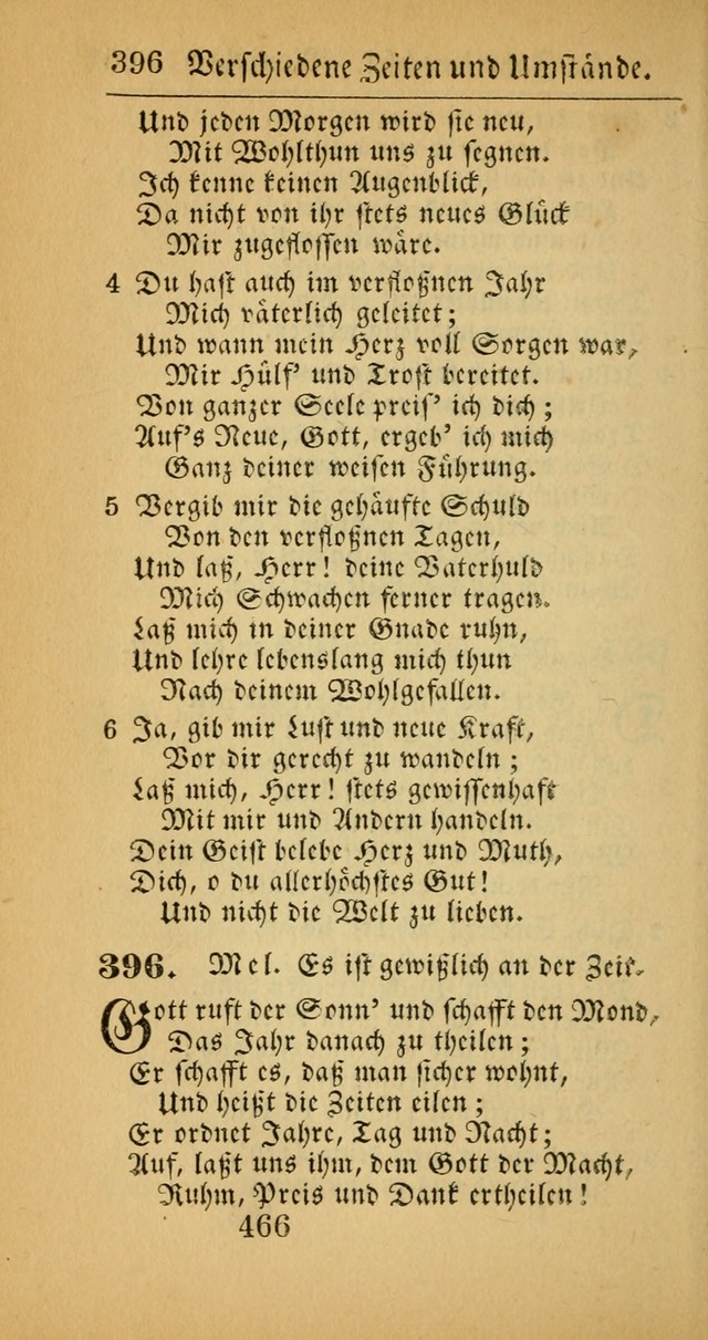 Evangelisches Gesangbuch: oder eine sammlung geistreicher lieder zum gebrauch der Evangelischen Gemeinscaft und aller heilsuchenden seelen  (4th und verb. Aufl.) page 468