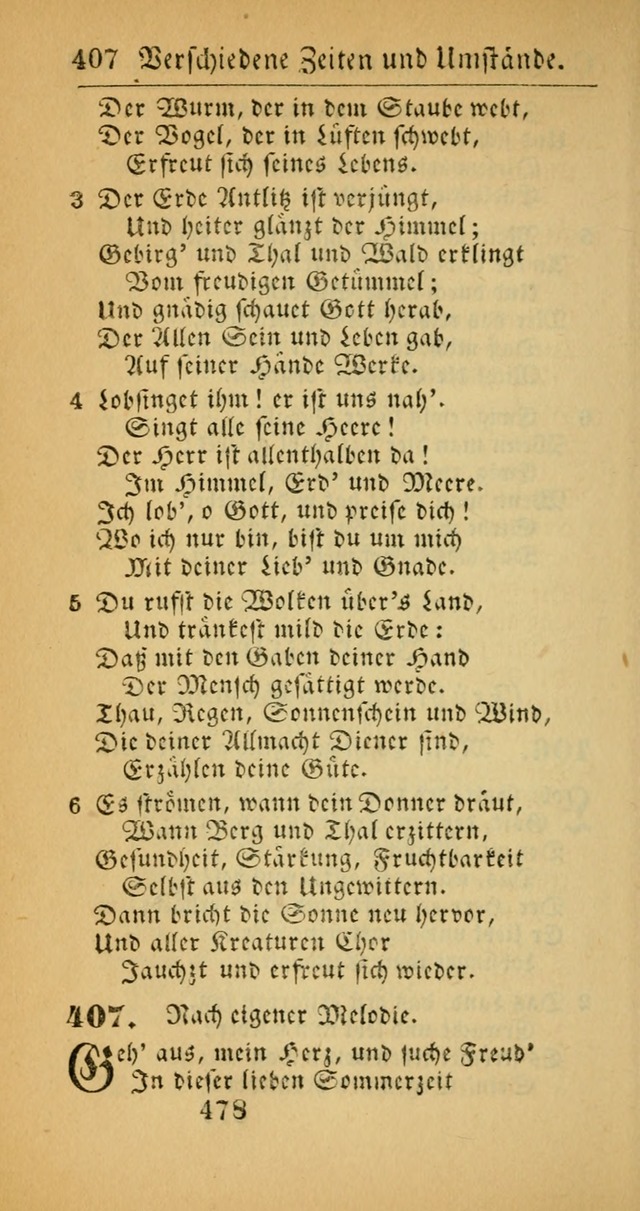 Evangelisches Gesangbuch: oder eine sammlung geistreicher lieder zum gebrauch der Evangelischen Gemeinscaft und aller heilsuchenden seelen  (4th und verb. Aufl.) page 480