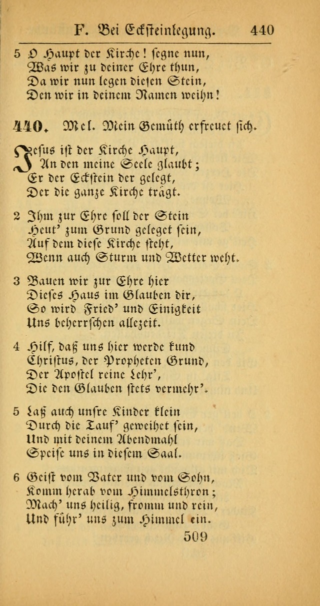 Evangelisches Gesangbuch: oder eine sammlung geistreicher lieder zum gebrauch der Evangelischen Gemeinscaft und aller heilsuchenden seelen  (4th und verb. Aufl.) page 511