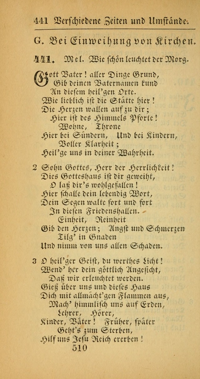 Evangelisches Gesangbuch: oder eine sammlung geistreicher lieder zum gebrauch der Evangelischen Gemeinscaft und aller heilsuchenden seelen  (4th und verb. Aufl.) page 512