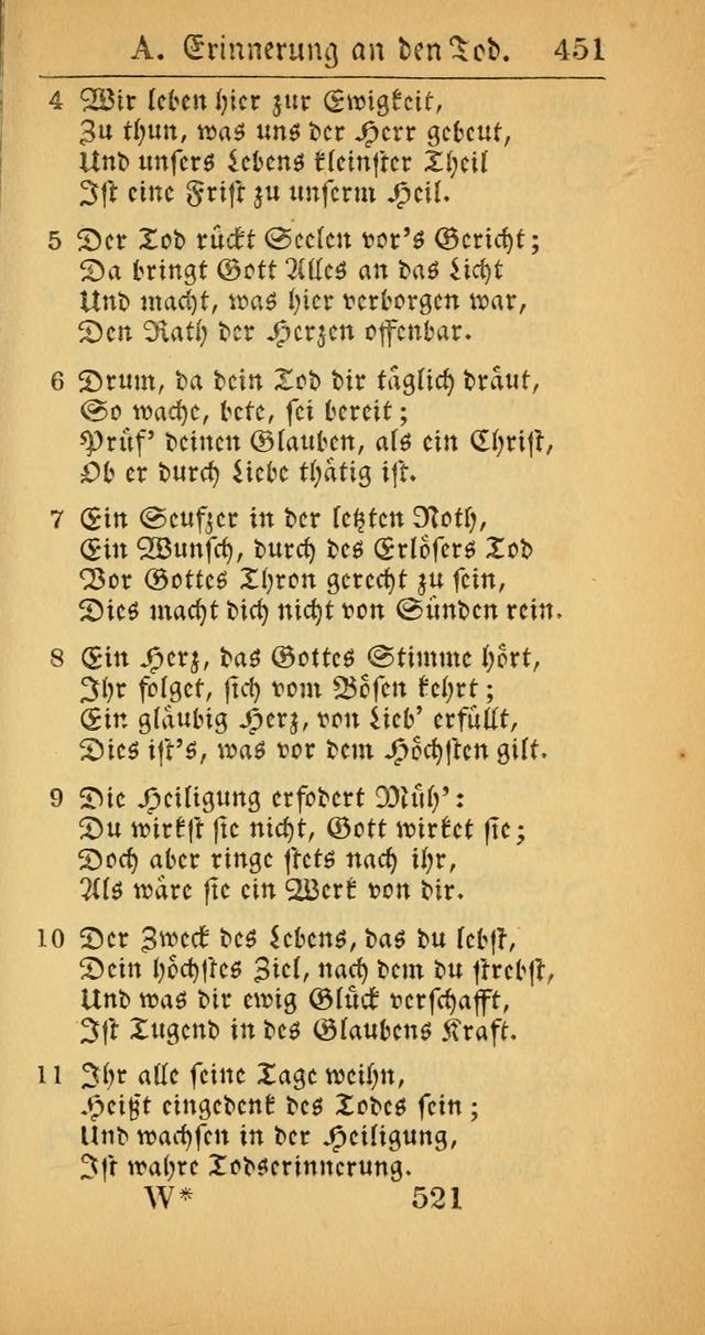 Evangelisches Gesangbuch: oder eine sammlung geistreicher lieder zum gebrauch der Evangelischen Gemeinscaft und aller heilsuchenden seelen  (4th und verb. Aufl.) page 523