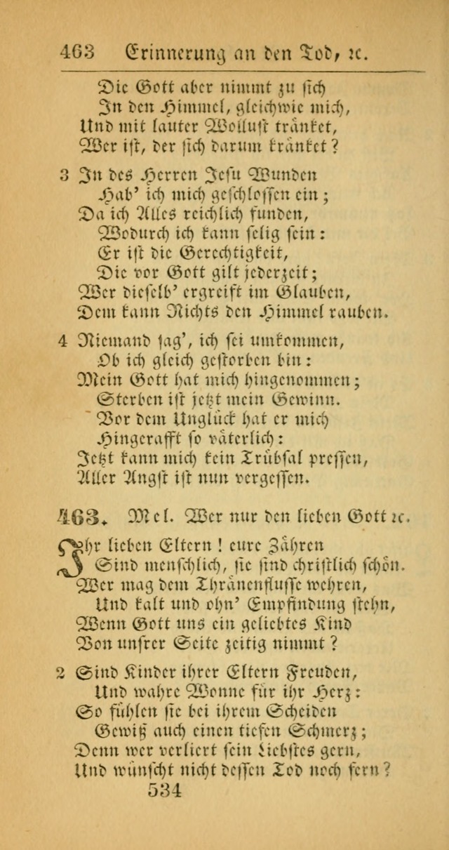 Evangelisches Gesangbuch: oder eine sammlung geistreicher lieder zum gebrauch der Evangelischen Gemeinscaft und aller heilsuchenden seelen  (4th und verb. Aufl.) page 536