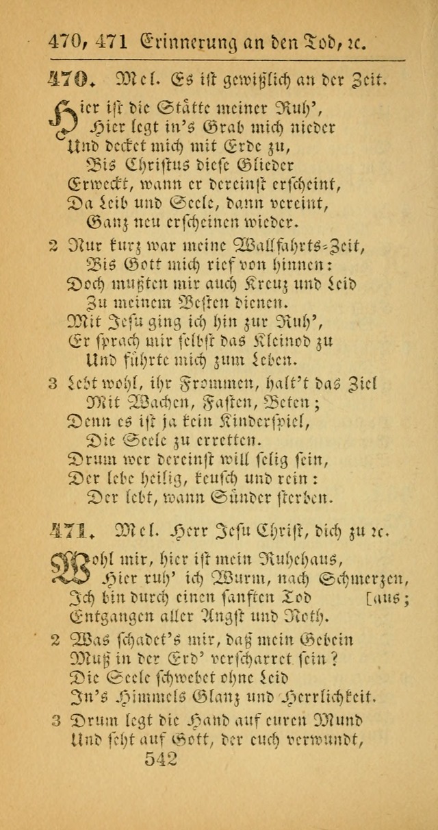 Evangelisches Gesangbuch: oder eine sammlung geistreicher lieder zum gebrauch der Evangelischen Gemeinscaft und aller heilsuchenden seelen  (4th und verb. Aufl.) page 544