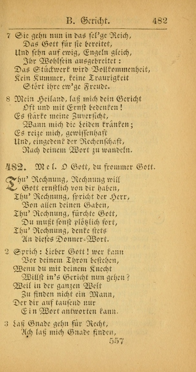 Evangelisches Gesangbuch: oder eine sammlung geistreicher lieder zum gebrauch der Evangelischen Gemeinscaft und aller heilsuchenden seelen  (4th und verb. Aufl.) page 559