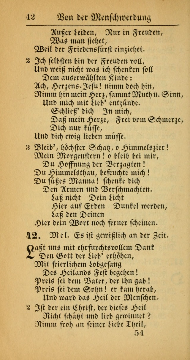 Evangelisches Gesangbuch: oder eine sammlung geistreicher lieder zum gebrauch der Evangelischen Gemeinscaft und aller heilsuchenden seelen  (4th und verb. Aufl.) page 56