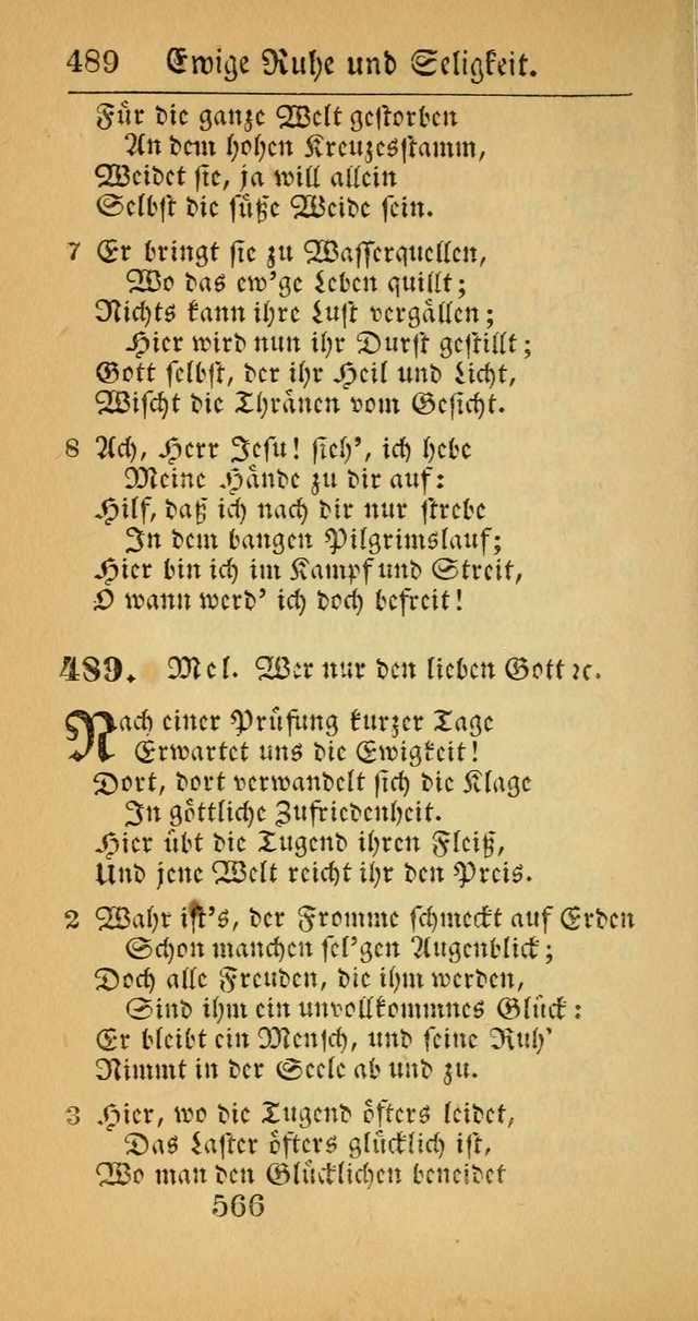 Evangelisches Gesangbuch: oder eine sammlung geistreicher lieder zum gebrauch der Evangelischen Gemeinscaft und aller heilsuchenden seelen  (4th und verb. Aufl.) page 568