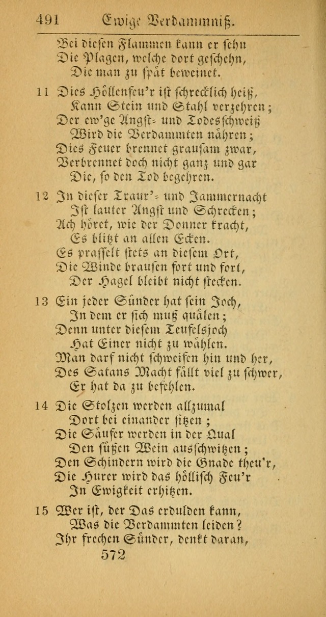 Evangelisches Gesangbuch: oder eine sammlung geistreicher lieder zum gebrauch der Evangelischen Gemeinscaft und aller heilsuchenden seelen  (4th und verb. Aufl.) page 574