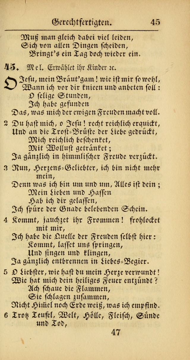 Evangelisches Gesangbuch: oder eine sammlung geistreicher lieder zum gebrauch der Evangelischen Gemeinscaft und aller heilsuchenden seelen  (4th und verb. Aufl.) page 649