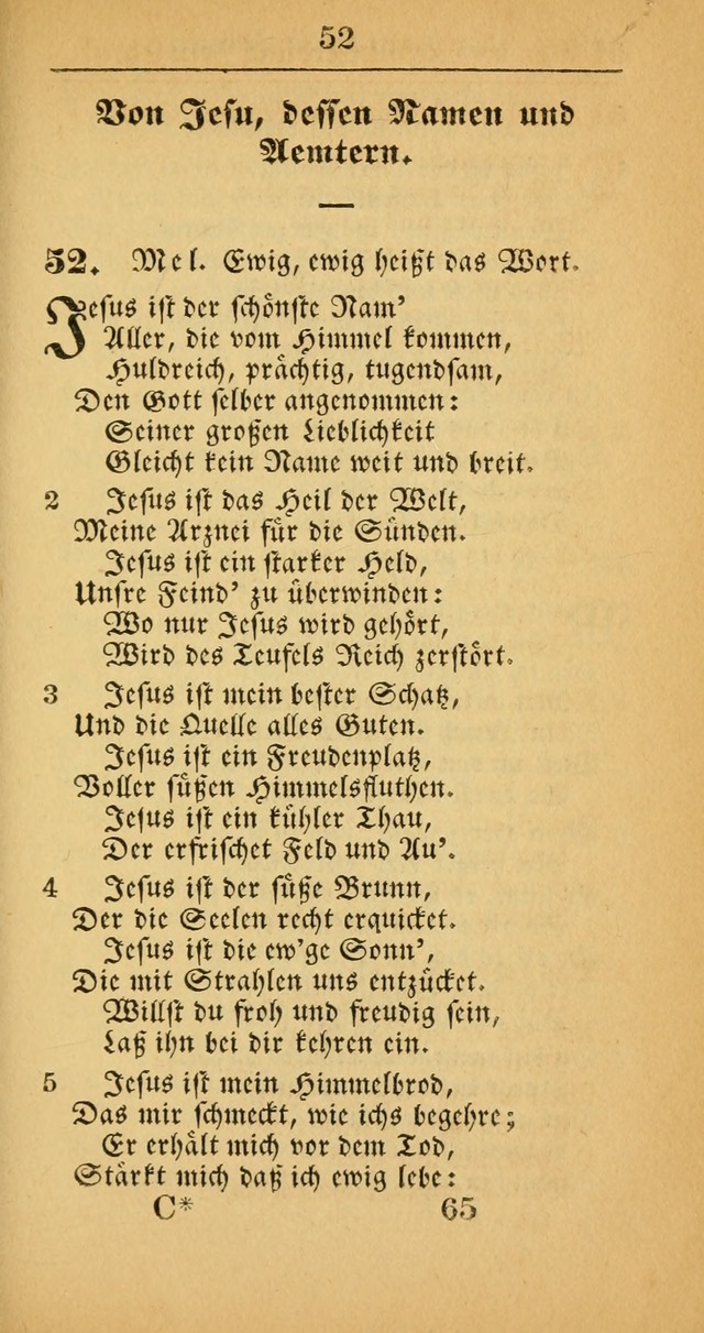 Evangelisches Gesangbuch: oder eine sammlung geistreicher lieder zum gebrauch der Evangelischen Gemeinscaft und aller heilsuchenden seelen  (4th und verb. Aufl.) page 67