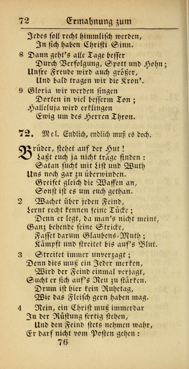 Evangelisches Gesangbuch: oder eine sammlung geistreicher lieder zum gebrauch der Evangelischen Gemeinscaft und aller heilsuchenden seelen  (4th und verb. Aufl.) page 678