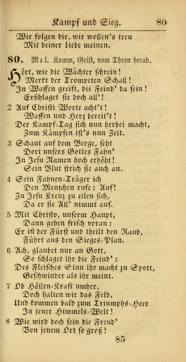 Evangelisches Gesangbuch: oder eine sammlung geistreicher lieder zum gebrauch der Evangelischen Gemeinscaft und aller heilsuchenden seelen  (4th und verb. Aufl.) page 687