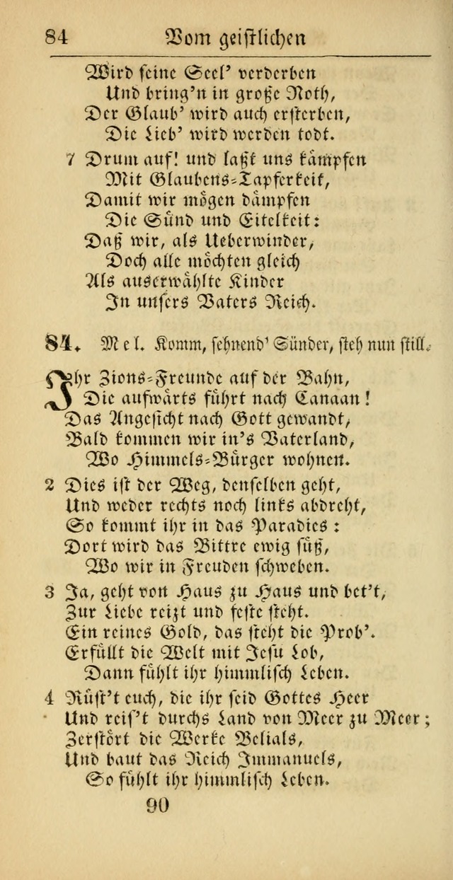 Evangelisches Gesangbuch: oder eine sammlung geistreicher lieder zum gebrauch der Evangelischen Gemeinscaft und aller heilsuchenden seelen  (4th und verb. Aufl.) page 692