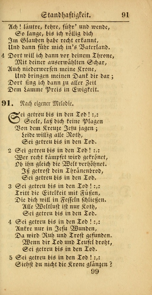 Evangelisches Gesangbuch: oder eine sammlung geistreicher lieder zum gebrauch der Evangelischen Gemeinscaft und aller heilsuchenden seelen  (4th und verb. Aufl.) page 701