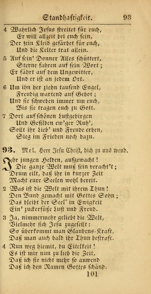 Evangelisches Gesangbuch: oder eine sammlung geistreicher lieder zum gebrauch der Evangelischen Gemeinscaft und aller heilsuchenden seelen  (4th und verb. Aufl.) page 703