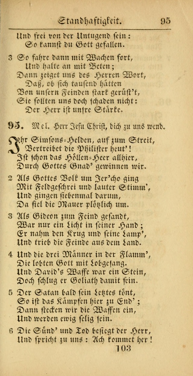 Evangelisches Gesangbuch: oder eine sammlung geistreicher lieder zum gebrauch der Evangelischen Gemeinscaft und aller heilsuchenden seelen  (4th und verb. Aufl.) page 705