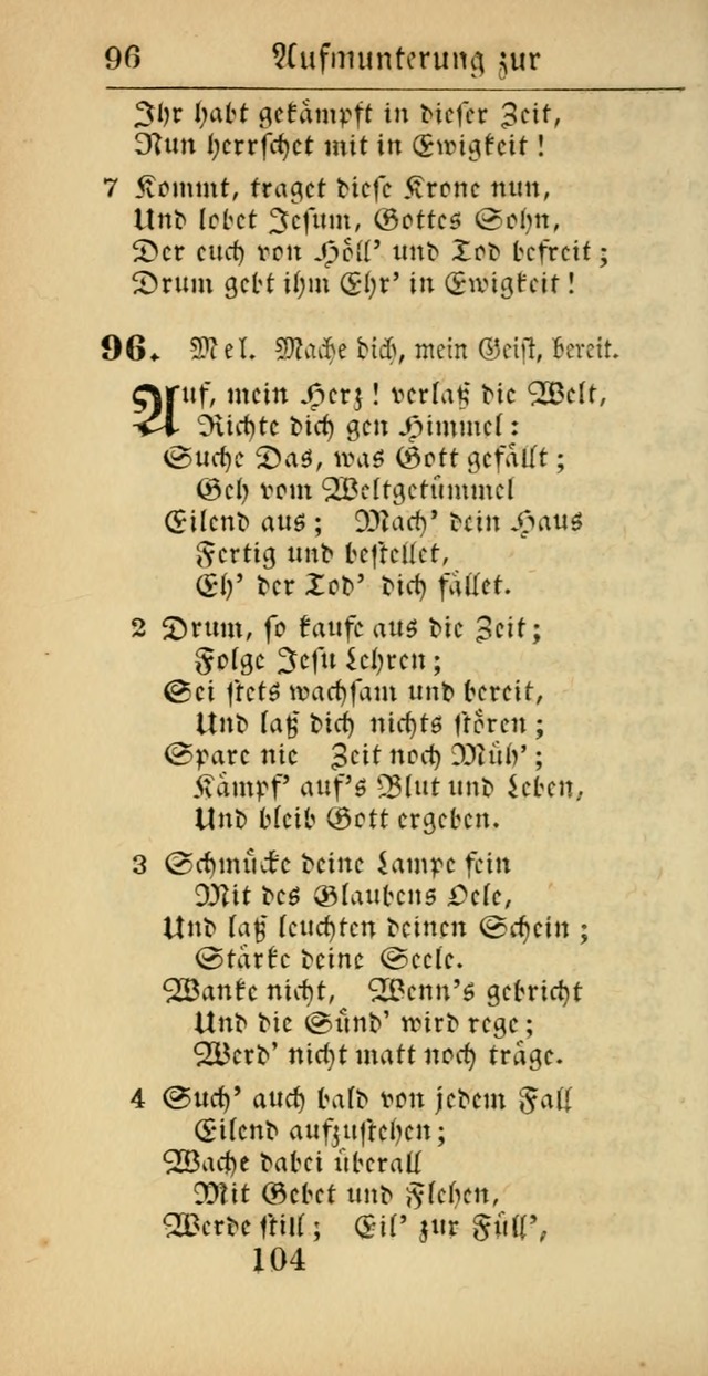 Evangelisches Gesangbuch: oder eine sammlung geistreicher lieder zum gebrauch der Evangelischen Gemeinscaft und aller heilsuchenden seelen  (4th und verb. Aufl.) page 706