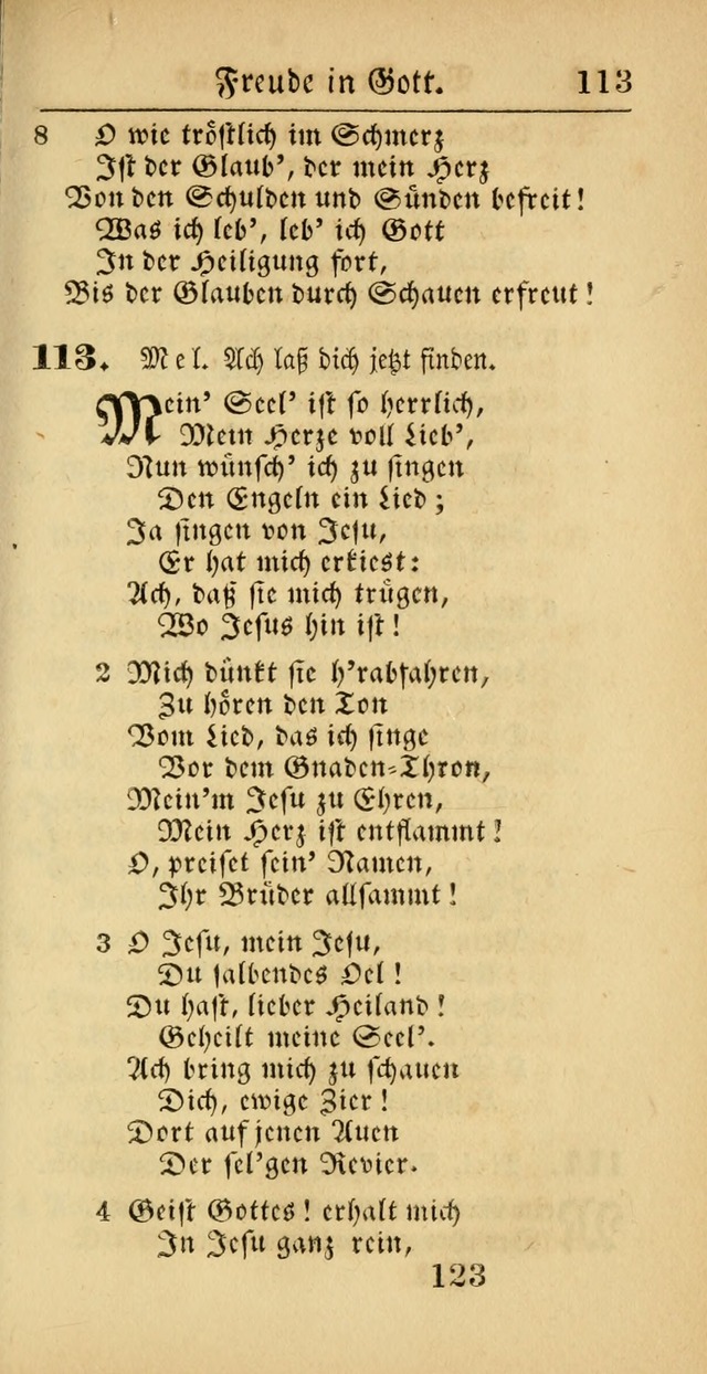 Evangelisches Gesangbuch: oder eine sammlung geistreicher lieder zum gebrauch der Evangelischen Gemeinscaft und aller heilsuchenden seelen  (4th und verb. Aufl.) page 725