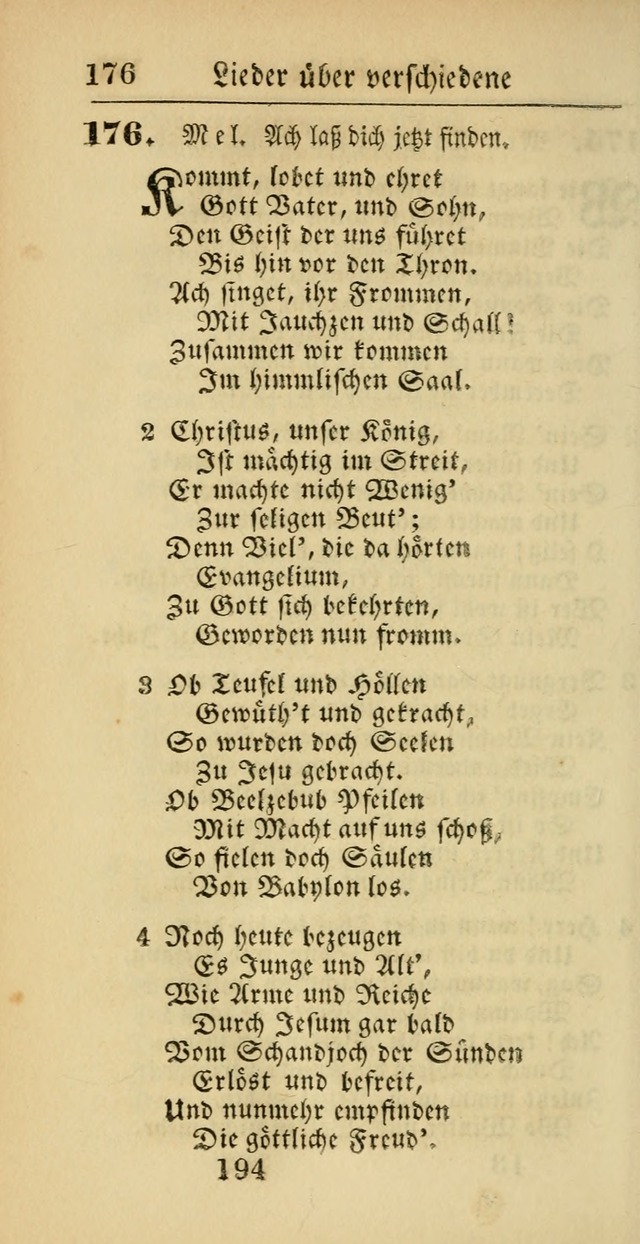 Evangelisches Gesangbuch: oder eine sammlung geistreicher lieder zum gebrauch der Evangelischen Gemeinscaft und aller heilsuchenden seelen  (4th und verb. Aufl.) page 796