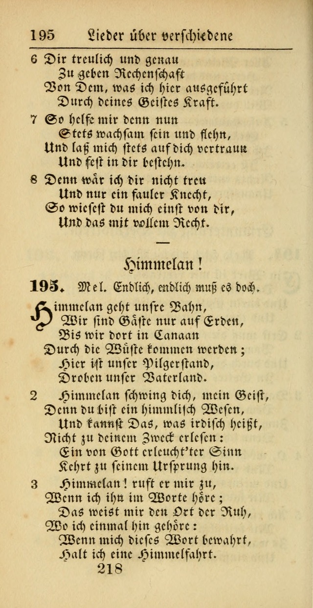 Evangelisches Gesangbuch: oder eine sammlung geistreicher lieder zum gebrauch der Evangelischen Gemeinscaft und aller heilsuchenden seelen  (4th und verb. Aufl.) page 820