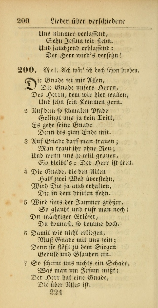 Evangelisches Gesangbuch: oder eine sammlung geistreicher lieder zum gebrauch der Evangelischen Gemeinscaft und aller heilsuchenden seelen  (4th und verb. Aufl.) page 826