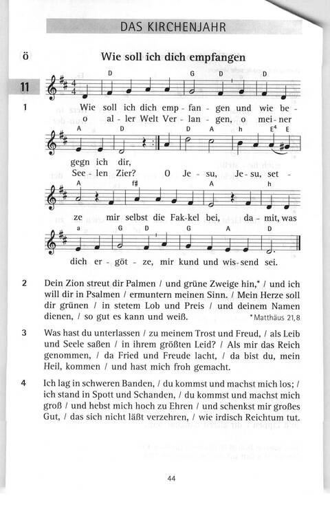 Antwort Finden in alten und neuen Liedern, in Worten zum Nachdenken und Beten: evangelisches Gesangbuch (Bayern, Mitteldeutschland, Thüringen) page 14