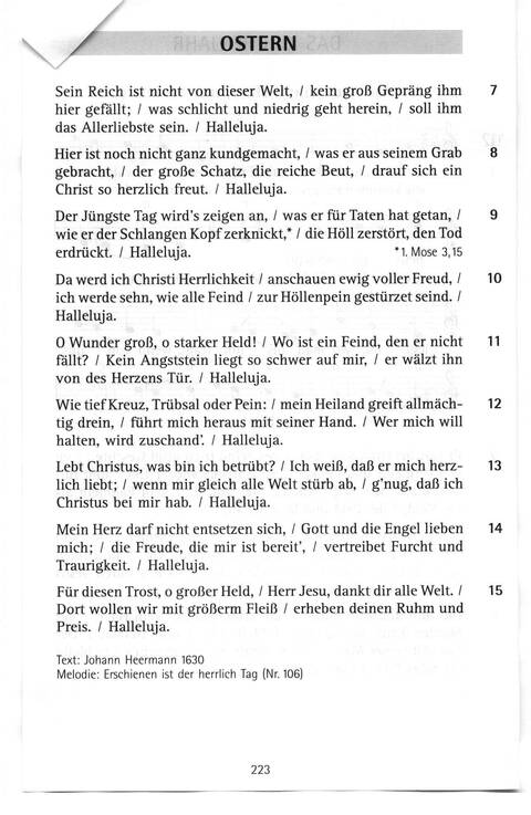 Antwort Finden in alten und neuen Liedern, in Worten zum Nachdenken und Beten: evangelisches Gesangbuch (Bayern, Mitteldeutschland, Thüringen) page 194