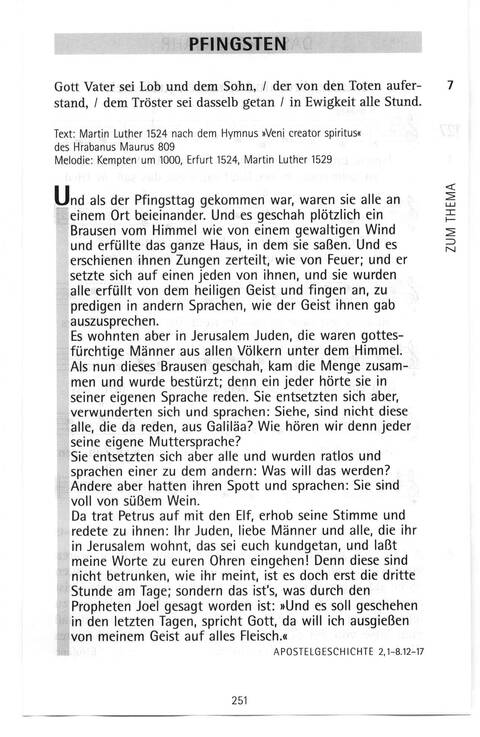 Antwort Finden in alten und neuen Liedern, in Worten zum Nachdenken und Beten: evangelisches Gesangbuch (Bayern, Mitteldeutschland, Thüringen) page 222