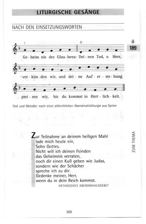 Antwort Finden in alten und neuen Liedern, in Worten zum Nachdenken und Beten: evangelisches Gesangbuch (Bayern, Mitteldeutschland, Thüringen) page 337