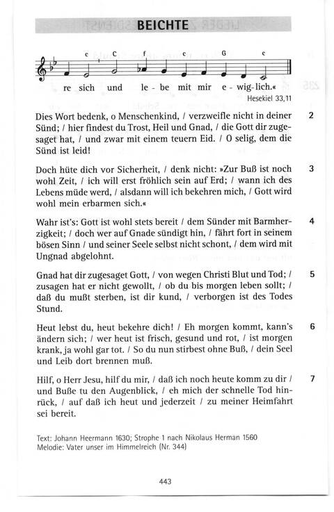 Antwort Finden in alten und neuen Liedern, in Worten zum Nachdenken und Beten: evangelisches Gesangbuch (Bayern, Mitteldeutschland, Thüringen) page 411