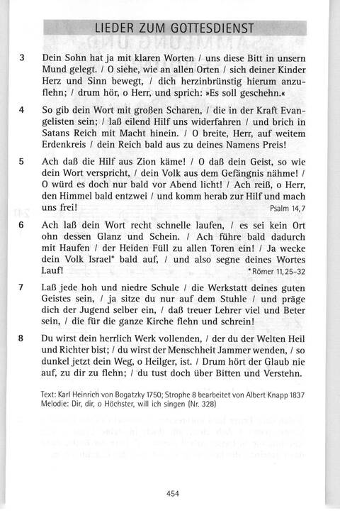 Antwort Finden in alten und neuen Liedern, in Worten zum Nachdenken und Beten: evangelisches Gesangbuch (Bayern, Mitteldeutschland, Thüringen) page 422