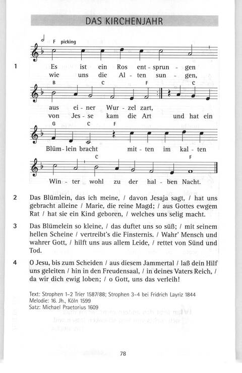 Antwort Finden in alten und neuen Liedern, in Worten zum Nachdenken und Beten: evangelisches Gesangbuch (Bayern, Mitteldeutschland, Thüringen) page 49