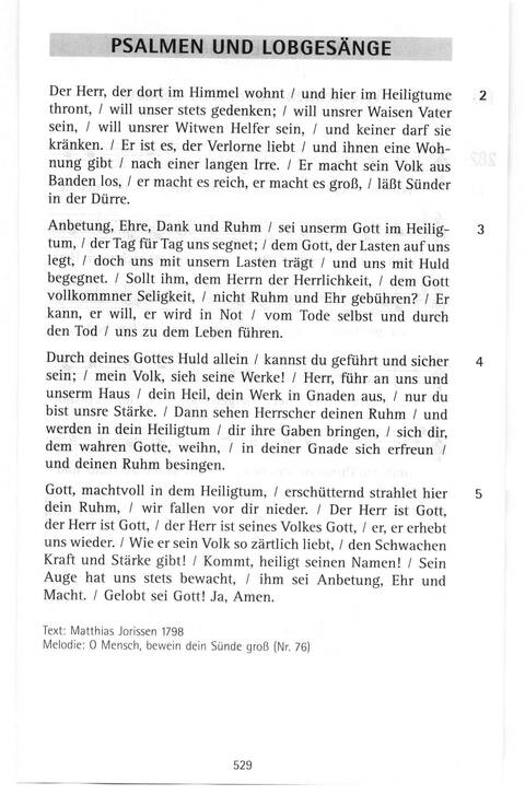 Antwort Finden in alten und neuen Liedern, in Worten zum Nachdenken und Beten: evangelisches Gesangbuch (Bayern, Mitteldeutschland, Thüringen) page 496