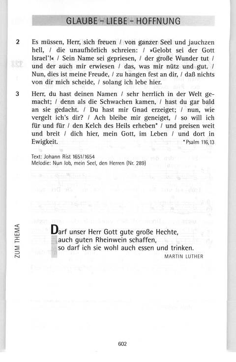 Antwort Finden in alten und neuen Liedern, in Worten zum Nachdenken und Beten: evangelisches Gesangbuch (Bayern, Mitteldeutschland, Thüringen) page 569