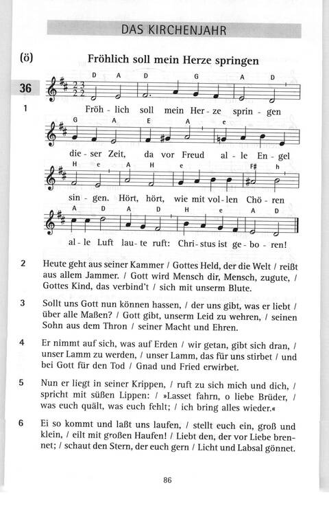 Antwort Finden in alten und neuen Liedern, in Worten zum Nachdenken und Beten: evangelisches Gesangbuch (Bayern, Mitteldeutschland, Thüringen) page 57