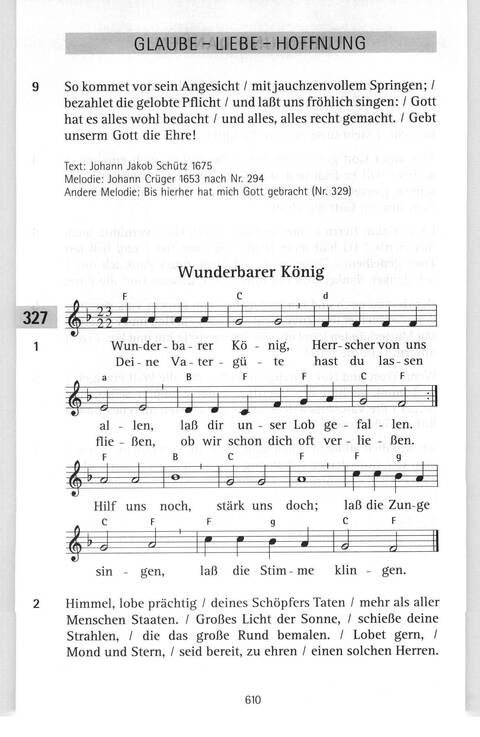 Antwort Finden in alten und neuen Liedern, in Worten zum Nachdenken und Beten: evangelisches Gesangbuch (Bayern, Mitteldeutschland, Thüringen) page 577