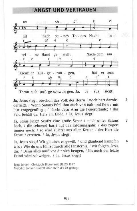 Antwort Finden in alten und neuen Liedern, in Worten zum Nachdenken und Beten: evangelisches Gesangbuch (Bayern, Mitteldeutschland, Thüringen) page 651