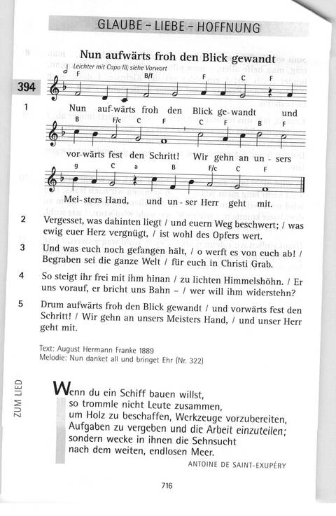 Antwort Finden in alten und neuen Liedern, in Worten zum Nachdenken und Beten: evangelisches Gesangbuch (Bayern, Mitteldeutschland, Thüringen) page 682